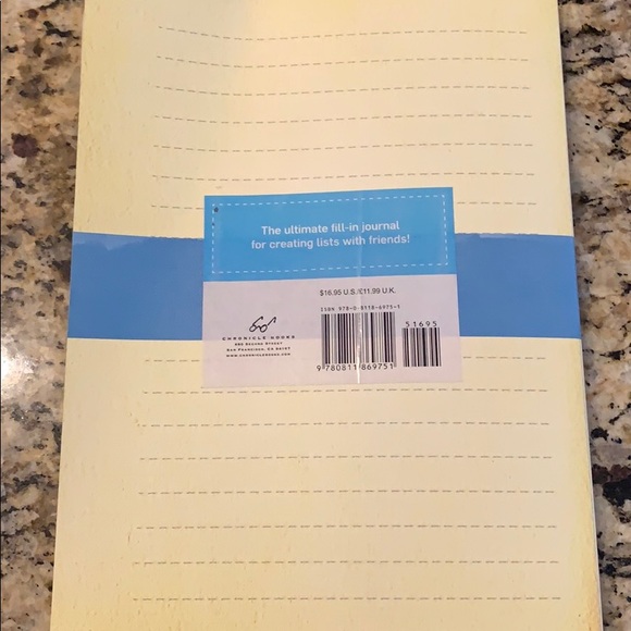 Friends Listography book - Picture 2 of 8